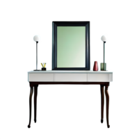 AI generated Vanity table isolated on transparent background png