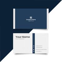 Simple Business Card Layout. creative modern name card and business card. Clean Design. corporate design template, Clean professional business template, visiting card. elegant vector