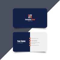 Simple Business Card Layout. creative modern name card and business card. Clean Design. corporate design template, Clean professional business template, visiting card. elegant vector