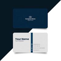 Simple Business Card Layout. creative modern name card and business card. Clean Design. corporate design template, Clean professional business template, visiting card. elegant vector