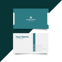 Simple Business Card Layout. creative modern name card and business card. Clean Design. corporate design template, Clean professional business template, visiting card. elegant vector