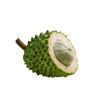 ai généré corossol fruit isolé sur transparent Contexte png