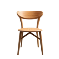 AI generated Bentwood chair isolated on transparent background png