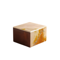 AI generated Onyx box stands alone isolated on transparent background png