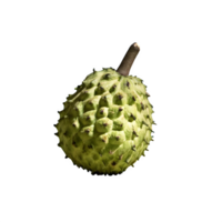 ai genererad soursop frukt isolerat på transparent bakgrund png