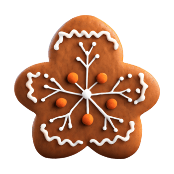 ai genererad 3d pepparkaka man glad jul kaka png