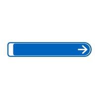 frame shape call to action button vector