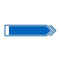frame shape call to action button vector