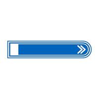 frame shape call to action button vector