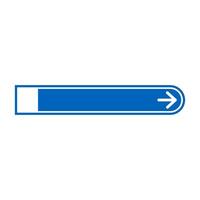 frame shape call to action button vector