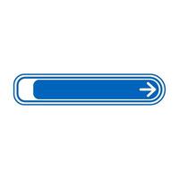 frame shape call to action button vector