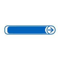 frame shape call to action button vector