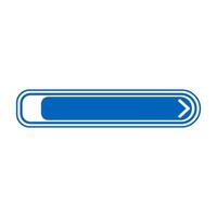 frame shape call to action button vector