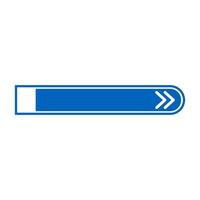 frame shape call to action button vector