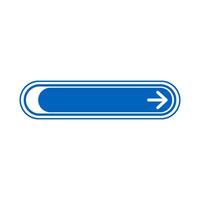 frame shape call to action button vector