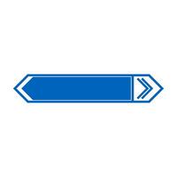 frame shape call to action button vector
