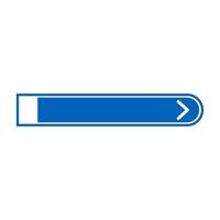frame shape call to action button vector