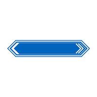 frame shape call to action button vector
