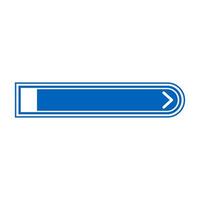 frame shape call to action button vector