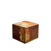 AI generated Onyx box stands alone isolated on transparent background png
