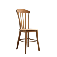 AI generated Bentwood chair isolated on transparent background png