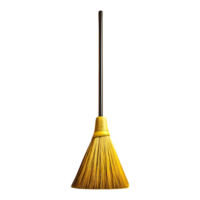 AI generated Broom isolated on transparent background png