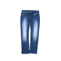 ai genererad blå jeans isolerat på transparent bakgrund png