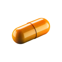 AI generated 3d pills isolated on transparent background png