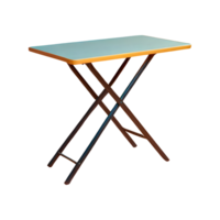 AI generated Folding table isolated on transparent background png