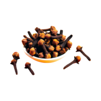 AI generated Cloves isolated on transparent background png