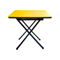 AI generated Folding table isolated on transparent background png