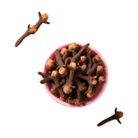 AI generated Cloves isolated on transparent background png