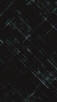 Vertical video - simple abstract background animation with gently distressed diagonal white lines and grunge noise texture. This dark minimalist textured motion background is full HD and a loop.