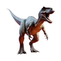 ai gerado transparente fundo com cretáceo dinossauro isolado png