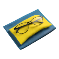 AI generated Cleaning cloth for eyewear isolated on transparent background png