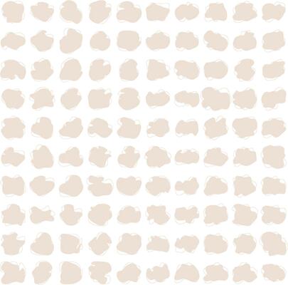 Hand Drawn Organic Shapes Liquid and fluid shape beige color symbol V4 100 Set 7