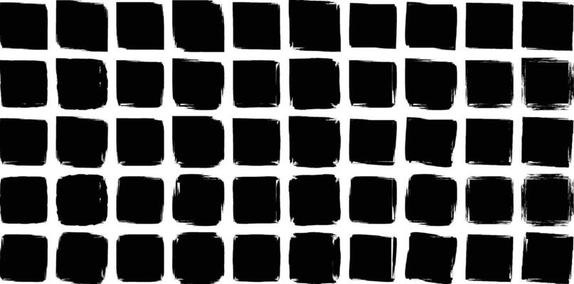 Hand Drawn Square Shape Filled-50-4