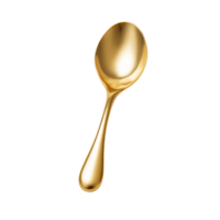 AI generated spoon with alpha chnnel png