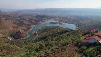 City of Torre de Moncorvo, Portugal Aerial View video