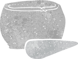 cartoon stone pescle and mortar png