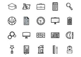 Education icons set.Modern study and Academy online,science icons, college, Vector learning and Back to school concept.