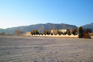 Volcanic mountains formation in the Balochistan on 2023-08-12 photo