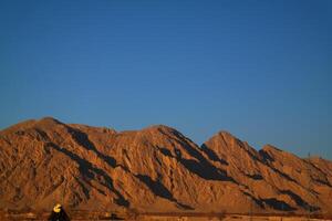 Volcanic mountains formation in the Balochistan on 2023-08-12 photo