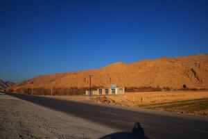 Volcanic mountains formation in the Balochistan on 2023-08-12 photo