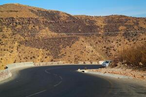 Volcanic mountains formation in the Balochistan on 2023-08-12 photo