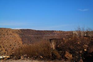 Volcanic mountains formation in the Balochistan on 2023-08-12 photo