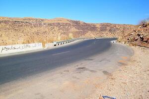 Volcanic mountains formation in the Balochistan on 2023-08-12 photo