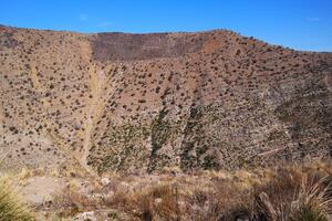 Volcanic mountains formation in the Balochistan on 2023-08-12 photo