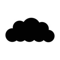 Cloud Icon Flat design cloudscapes. Flat shadows. Vector illustration. EPS 10