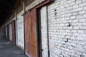 Multi-Door Garage in Industrial Area photo